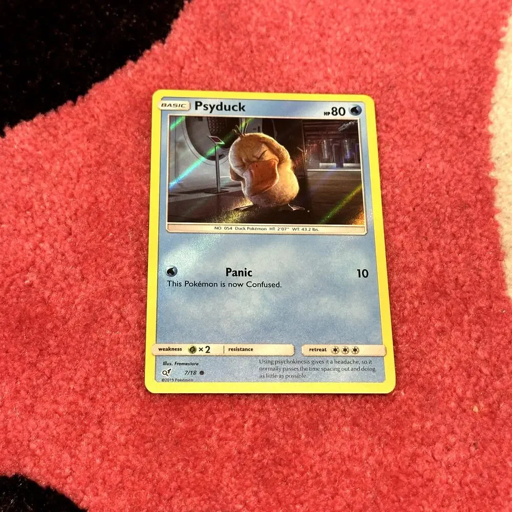 Psyduck #7 – Pokémon Detective Pikachu – Holo – As Pictured